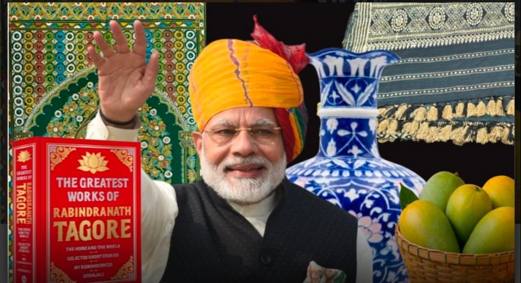 ಜಾಗತಿಕ ನಾಯಕರಿಗೆ ಭಾರತೀಯ ಸಂಸ್ಕೃತಿಯ ಸ್ಪರ್ಶ: ಮೆಲೋನಿಗೆ ರೇಷ್ಮೆ ಶಾಲು, ಯುಎಇ ಅಧ್ಯಕ್ಷನಿಗೆ ಕೇಸರಿ ಮಾವು ಕೊಟ್ಟ ಮೋದಿ..!